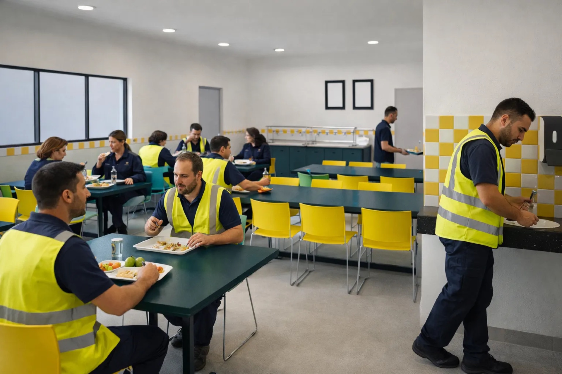 Leveros Distribuidora, refeitório da operação